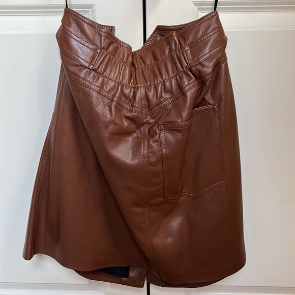 NWT Nanushka Tie Waist Mini Skirt - Picture 7 of 12